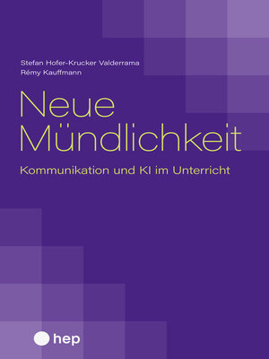 cover image of Neue Mündlichkeit
